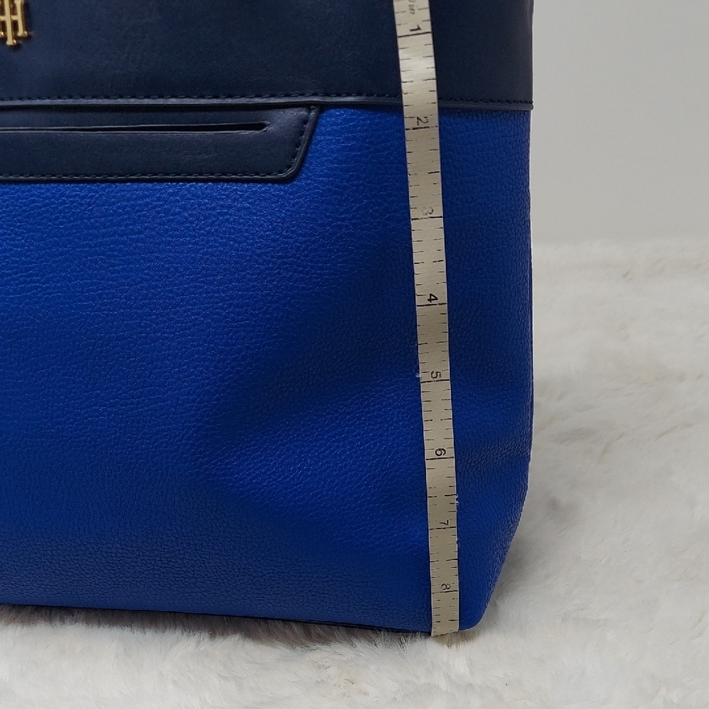 Tommy Hilfiger Royal Blue Tote Bag with Matching Wallet - Picture 8 of 9